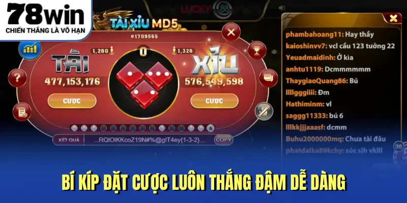 Bí kíp đặt cược luôn thắng đậm dễ dàng