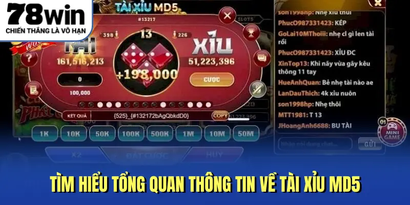 Tìm hiểu tổng quan thông tin về Tài Xỉu MD5